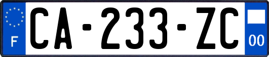 CA-233-ZC