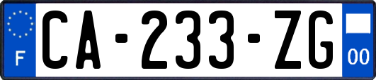 CA-233-ZG