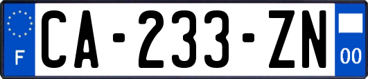 CA-233-ZN