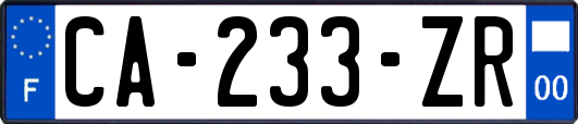 CA-233-ZR