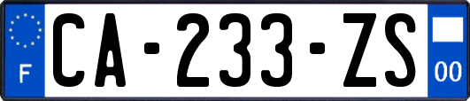 CA-233-ZS