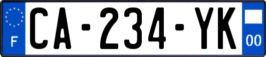 CA-234-YK