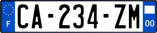 CA-234-ZM