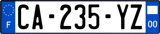 CA-235-YZ