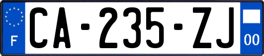 CA-235-ZJ