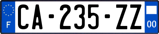 CA-235-ZZ