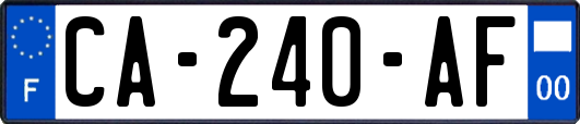 CA-240-AF