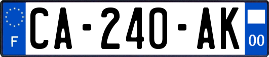 CA-240-AK