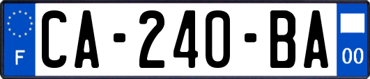 CA-240-BA