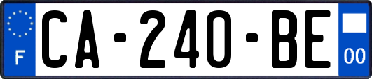 CA-240-BE