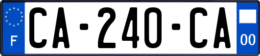 CA-240-CA