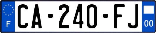 CA-240-FJ