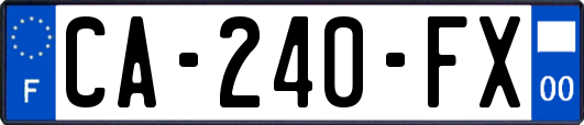 CA-240-FX