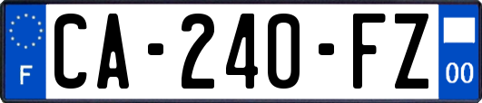 CA-240-FZ