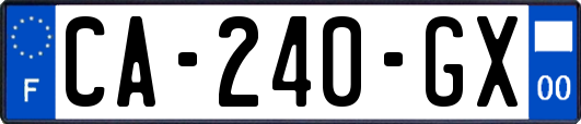 CA-240-GX