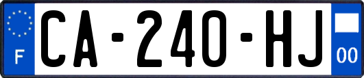 CA-240-HJ