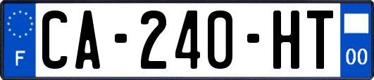 CA-240-HT