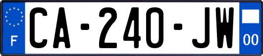 CA-240-JW