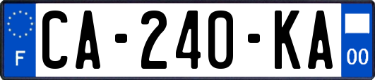 CA-240-KA