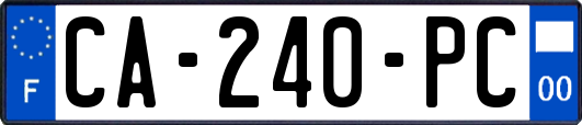 CA-240-PC
