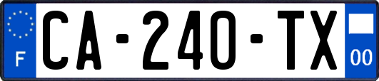 CA-240-TX