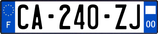 CA-240-ZJ