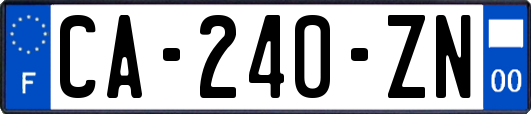 CA-240-ZN