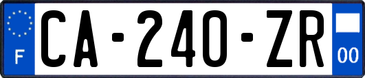 CA-240-ZR