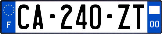 CA-240-ZT