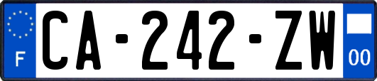 CA-242-ZW