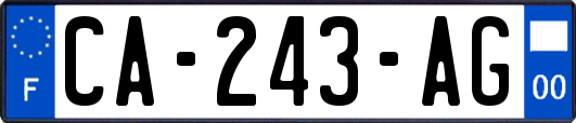 CA-243-AG