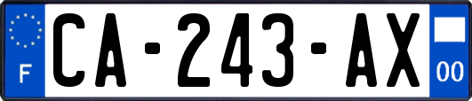 CA-243-AX