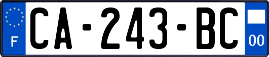 CA-243-BC