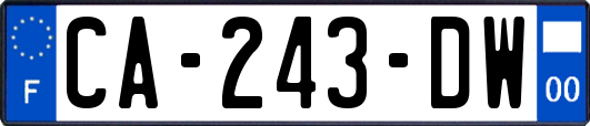 CA-243-DW