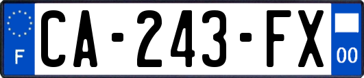 CA-243-FX