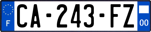 CA-243-FZ