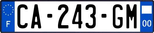 CA-243-GM