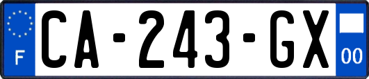 CA-243-GX