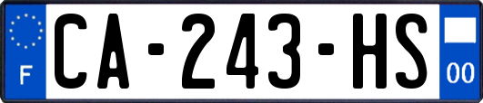 CA-243-HS