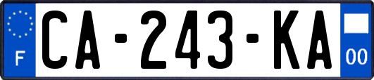 CA-243-KA