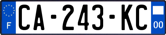 CA-243-KC