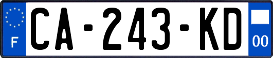 CA-243-KD