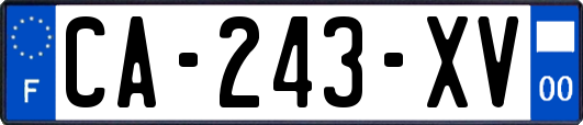CA-243-XV