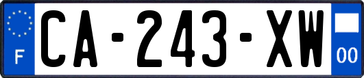CA-243-XW