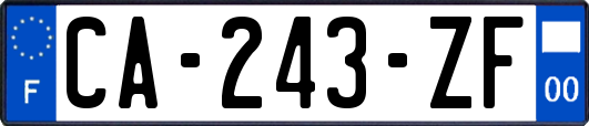 CA-243-ZF