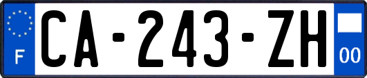 CA-243-ZH