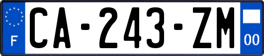 CA-243-ZM