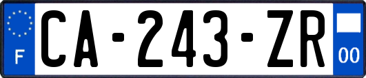 CA-243-ZR