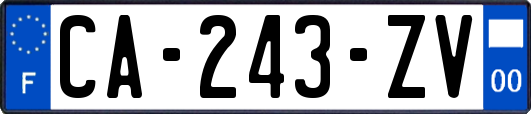 CA-243-ZV