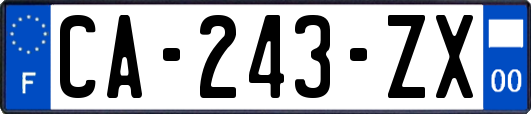 CA-243-ZX